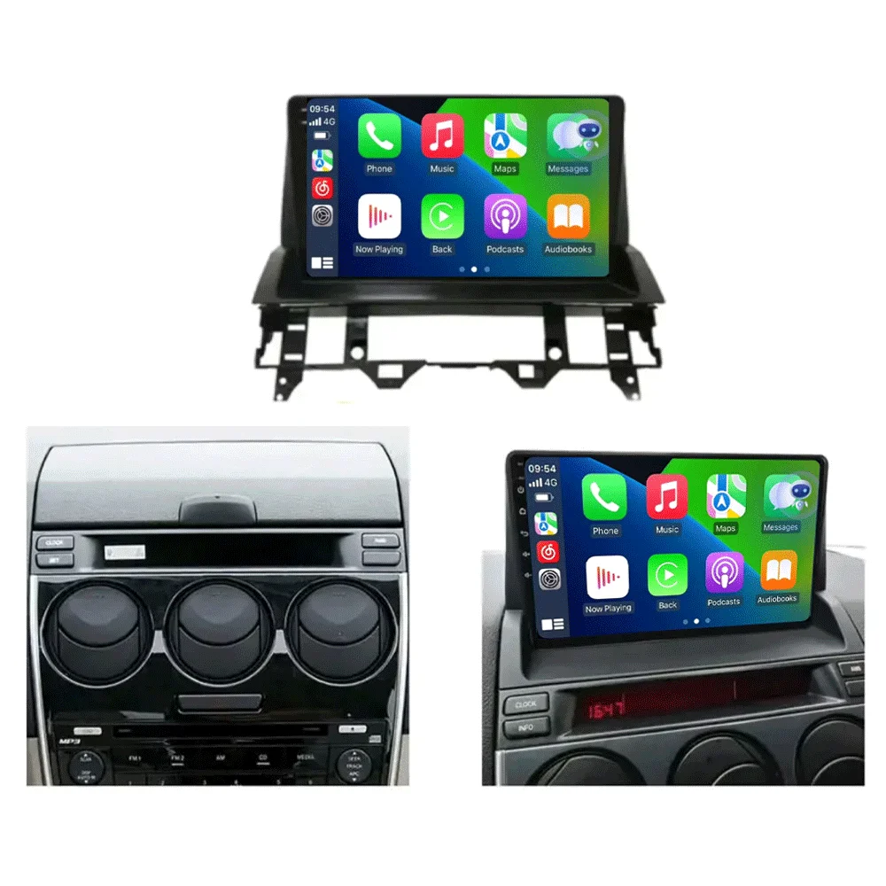 Android 15 Auto For Mazda 6 2002- 2008 Car Radio Stereo Multimedia