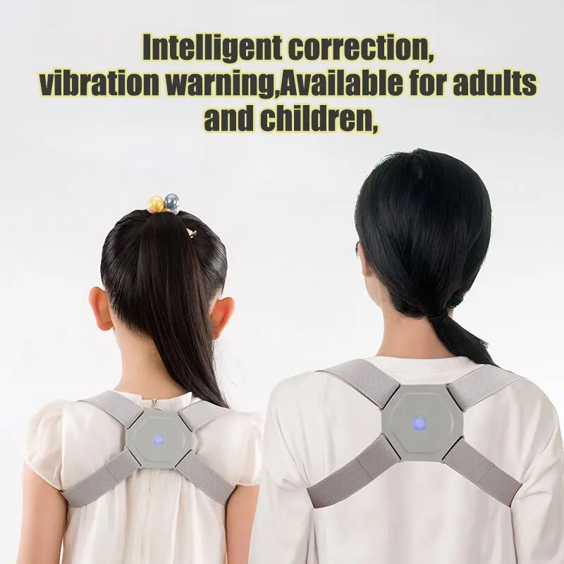 1PC Intelligent Induction Support Device For Preventing Hunchback Vibration, Correcting Sitting Posture Changes