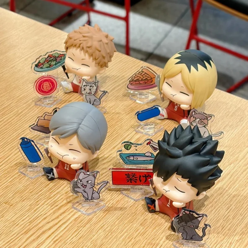 

Новый Haikyuu Happiness вокруг серии слепая коробка Q версия аниме фигурка милые мультяшные товары настольный креативный орнамент модель подарок