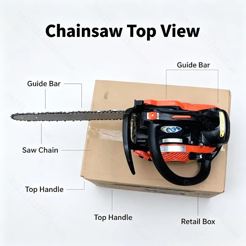 12 Inch Lightweight Handheld Electric Chainsaw CS‑2511TES 47E Power Saw For Garden Logging Wood Cutting Outdoor Tree Trimming