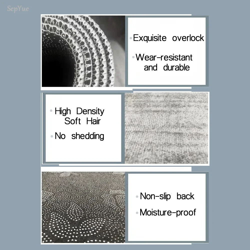 Absorbent Kitchen Rug Non-slip Floor Mat Absorb Oil Kitchen Long Area Rug Bedroom Carpet Entrance Doormat Home Decor Room Tapis