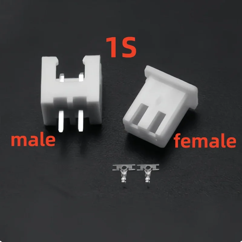 5pairs XH Balance Connector Male Female Plug 1S-6S Lipo Battery Balance Head Terminal Connector for RC FPV Drone Aircraft Chargi