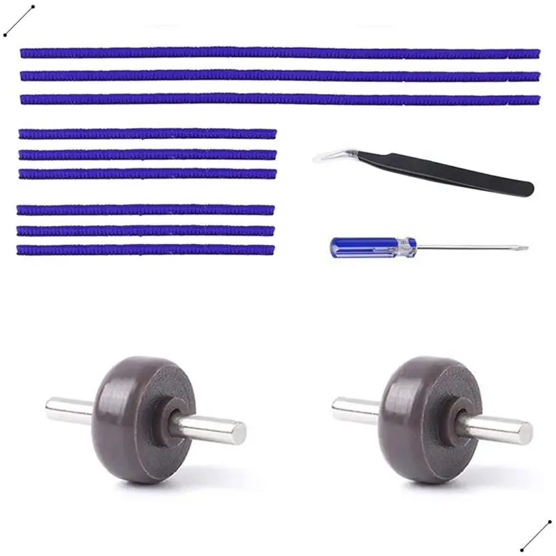 Soft Plush Strips Axle Replacement Casters For Dyson V6, V7, V8, V10, V11 Vacuum Cleaners, Cleaner Head Accessories