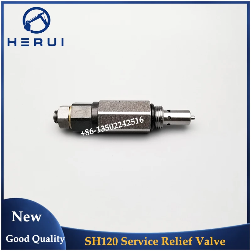 

Good Quality Service Relief Valve For SH120 Excavator Parts