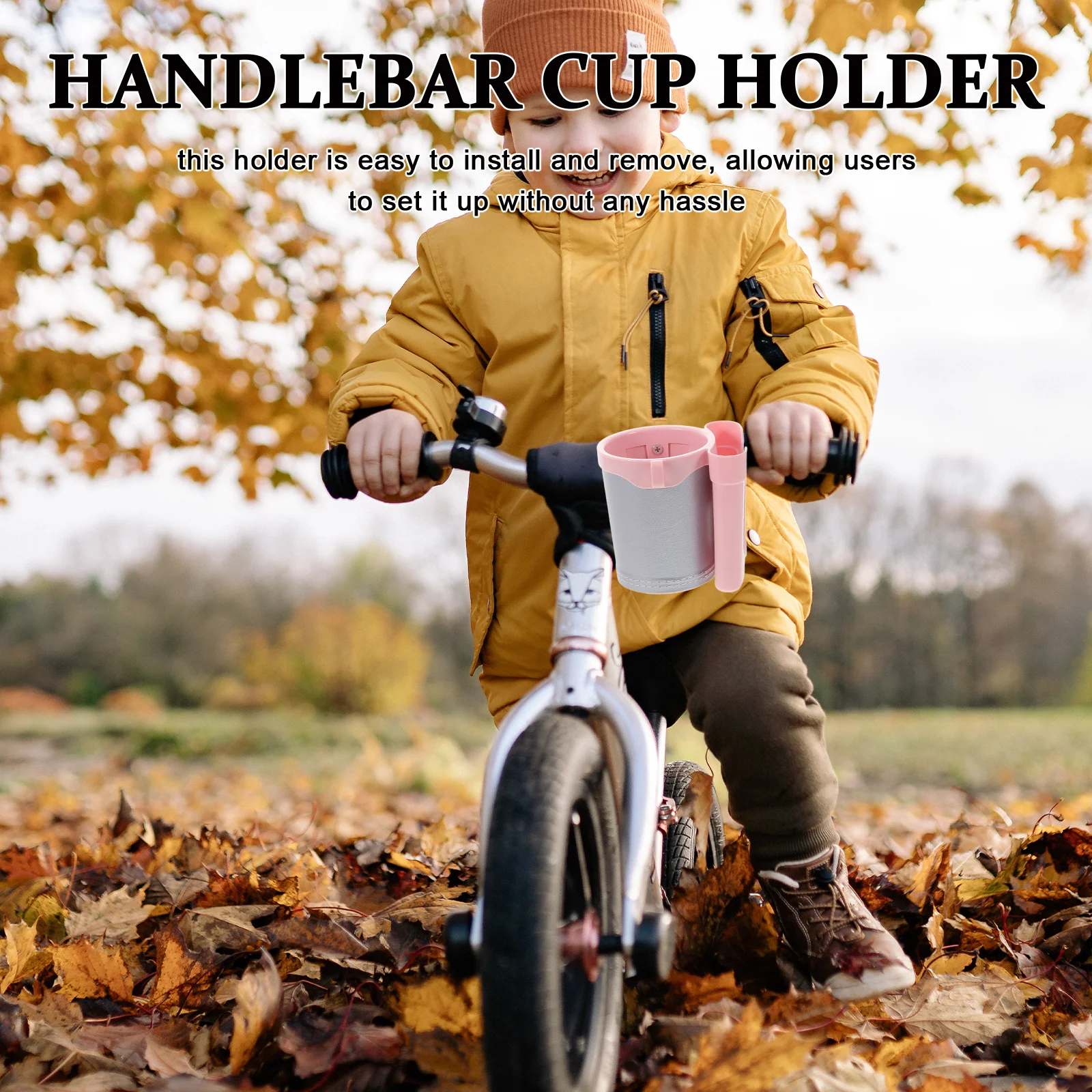 

Bicycle Cup and Phone Holder Secure Nonslip Design for Bike Bottle and Mobile Device on Handlebar Easy Installation