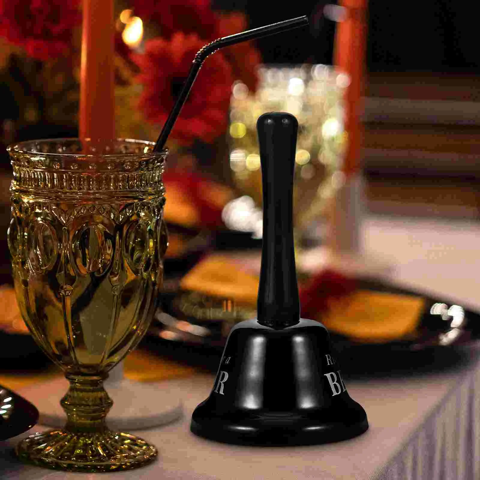 

Alphabet Hand Bell Decoration Bachelor Party Christmas Bar Metal Material Cafe Service Child Door