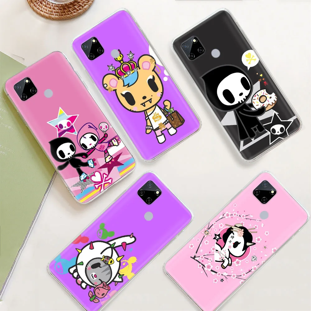 Cover for Motorola Moto Edge 20 Fusion E4 E5 Z2 Play GO G 5G Power G4 G6 Plus S30 Lite Soft Transparent Case ZR53 Tokidoki