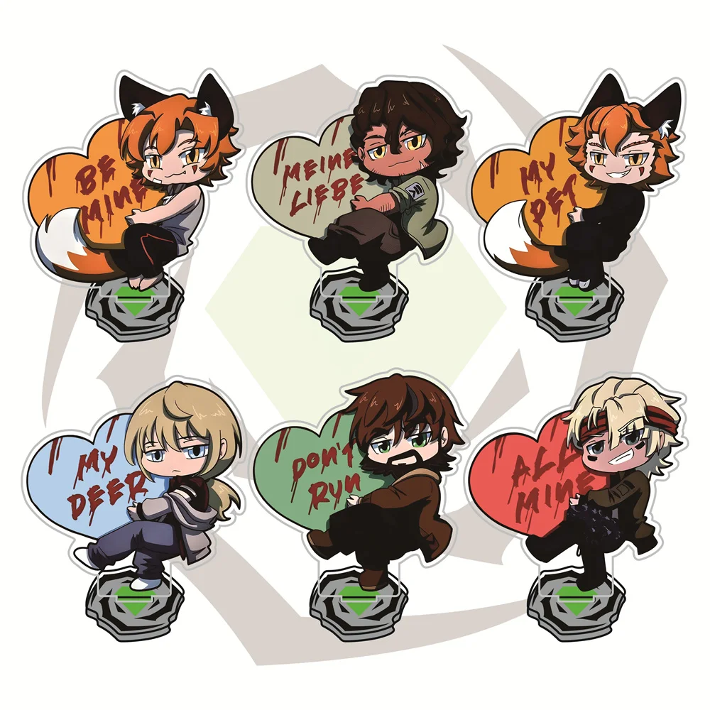 You Kill Me Every Time (Ykmet) 13cm Acrylic Stand Luna Kai Anime Game Collectible Merchandise Desktop Decoration Fan Gift