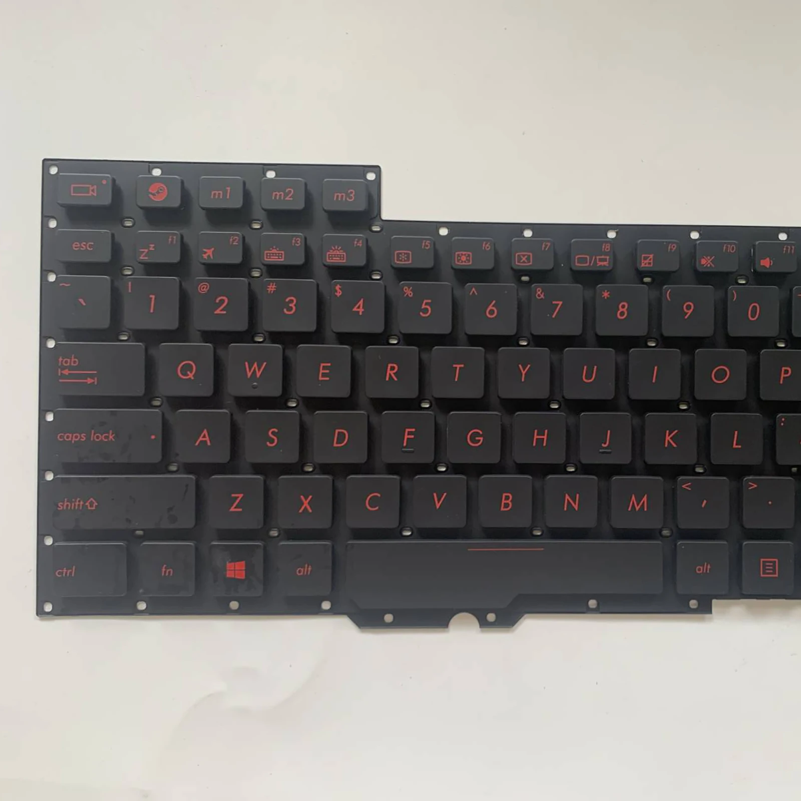 แป้นพิมพ์แล็ปท็อป US รูปแบบสำหรับ ASUS G751 G751J G751JM G751JT G751JL G751JY G751JW