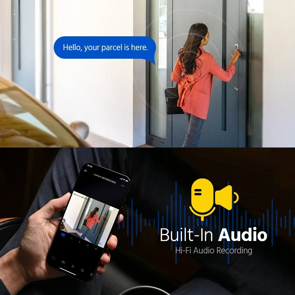 ANNKE 16CH 4K (8MP) H.265 PoE NVR Sistema CCTV + 8 pezzi 3K (5MP) AI e microfono Telecamera dome IP PoE per visione notturna HD con slot SD