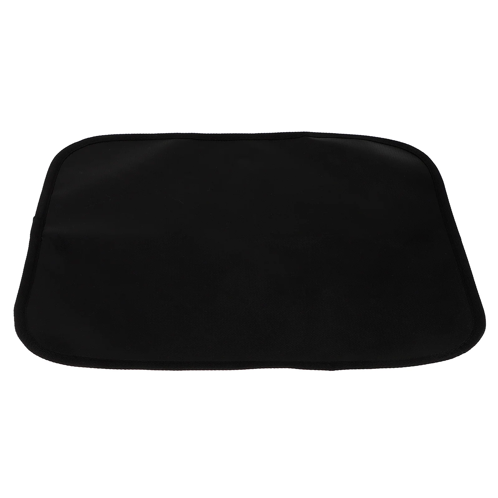 

2 Pcs Fireproof Insulation Mats Heat Resistant Silicone Fiberglass Grill Fireplace Table Protector Large Outdoor BBQ Cookware