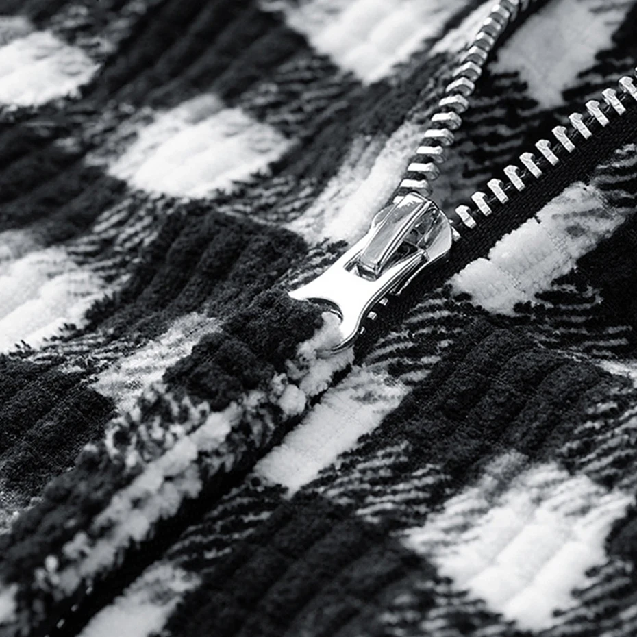 8XL Plus Size Baseball Jacket Coat Men Fashion Casual O-neck Plaid Jackets Male Big Size Outerwear