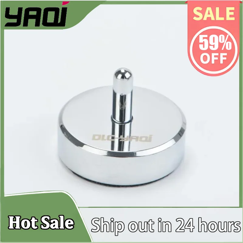 YAQI Chrome Color Mens Shaving Safety Razor Stand - 32mm Diameter 22.4g Portable for Travel Men's Grooming Organizer tool
