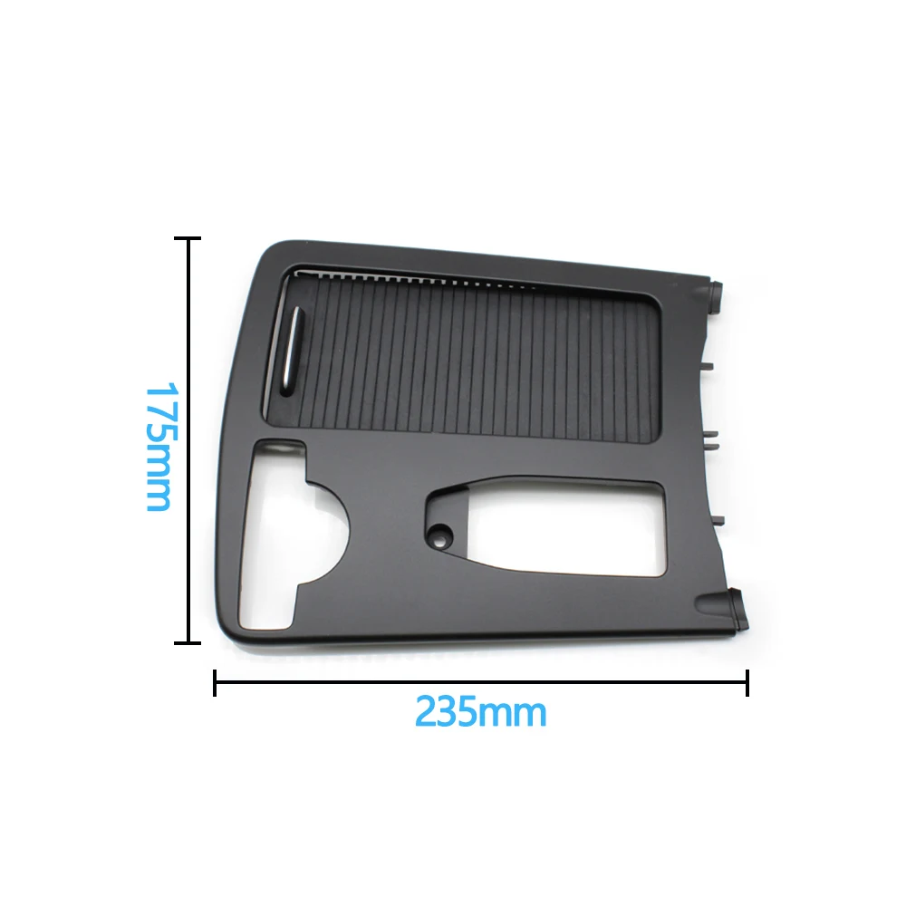 Car Central Armrest Drink Cup Holder Roller Shutter Frame Panel For Mercedes Benz W204 C C180 C200 C220 E W207 W212 E260 E300