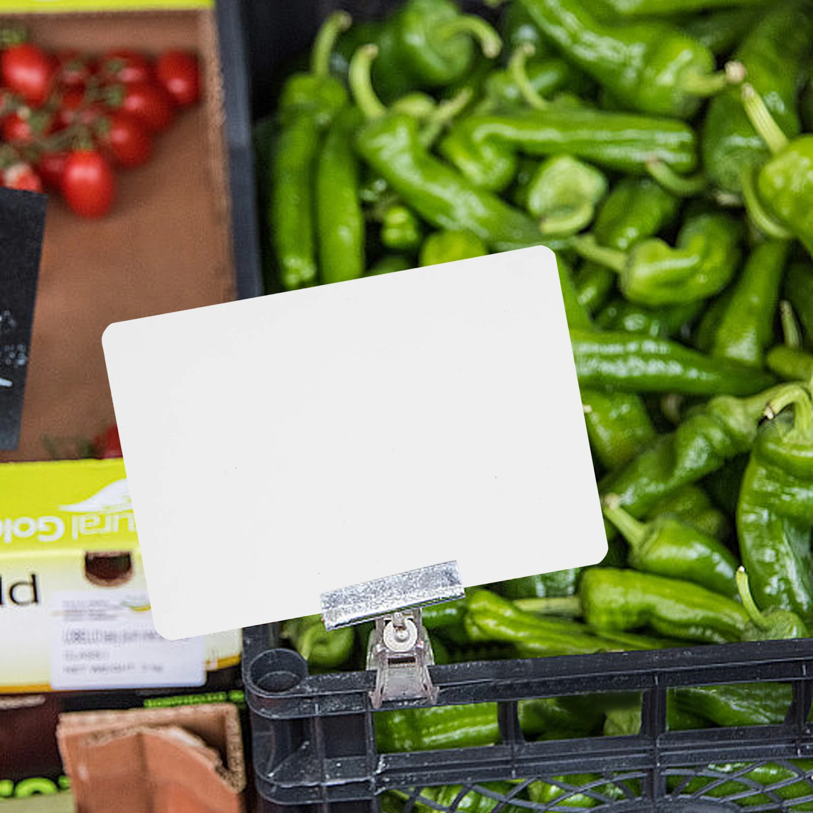 

10Pcs Price Display Tags Wear-Resistant ABS Material Multi-Functional Shelf Label Tags for Retail Supermarket Promotions