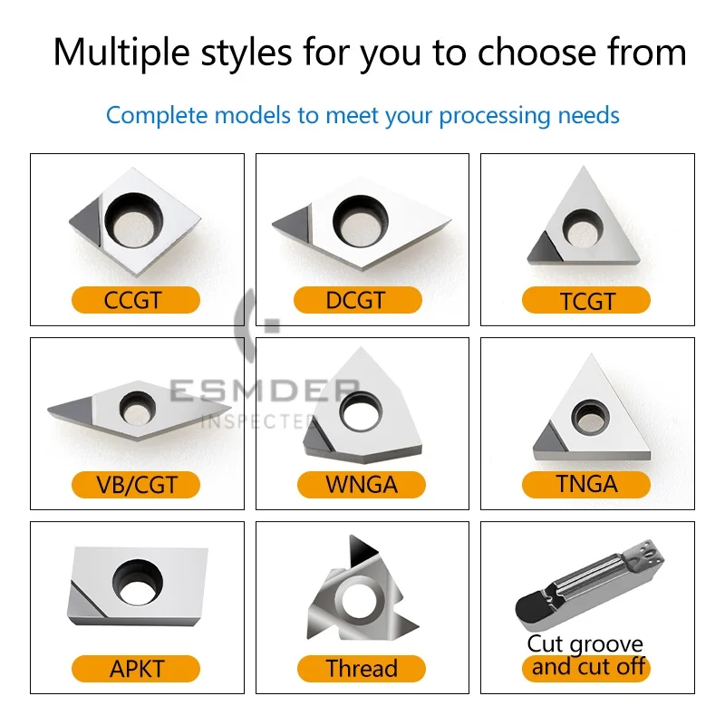 

Токарный станок с ЧПУ, канавка MGMN/MRMN 150/200/250/300/400/500 PCD Для неповрежденных металлов, неметаллов и CBN для твердой стали, 1 шт.