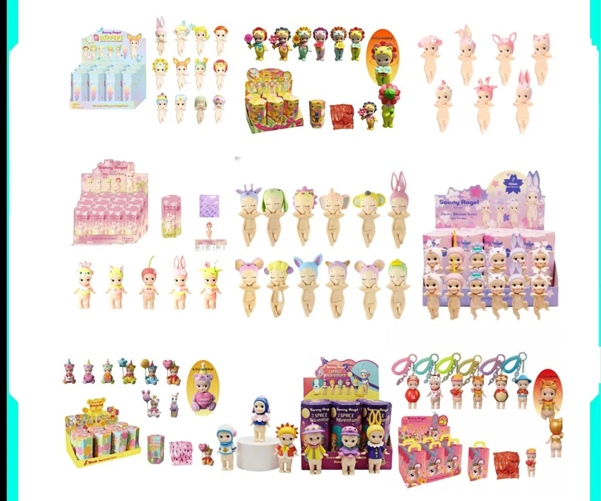 

New Hot Sonny Angel Blind Box Winter Wonderland Series Mini Destruction Action Figure Collection Model Doll Toy For Children