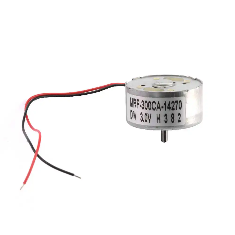 1PCS DC3V-6V Solar Driven Motor VE848081 Generator 3500-7000RPM Radio Recorder CD Player Mute DC Motor