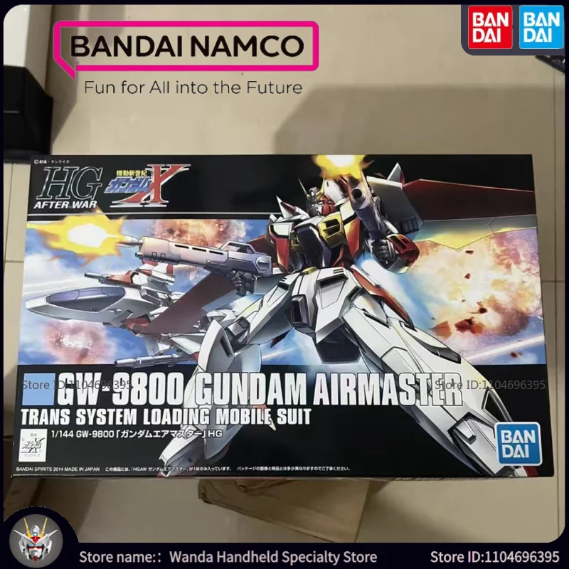 En Stock nuevo Bandai GW-9800 GUNDAM AIRMASTER colección Popular ensamblar figuras de Mecha juguetes vacaciones regalos de muñecas móviles