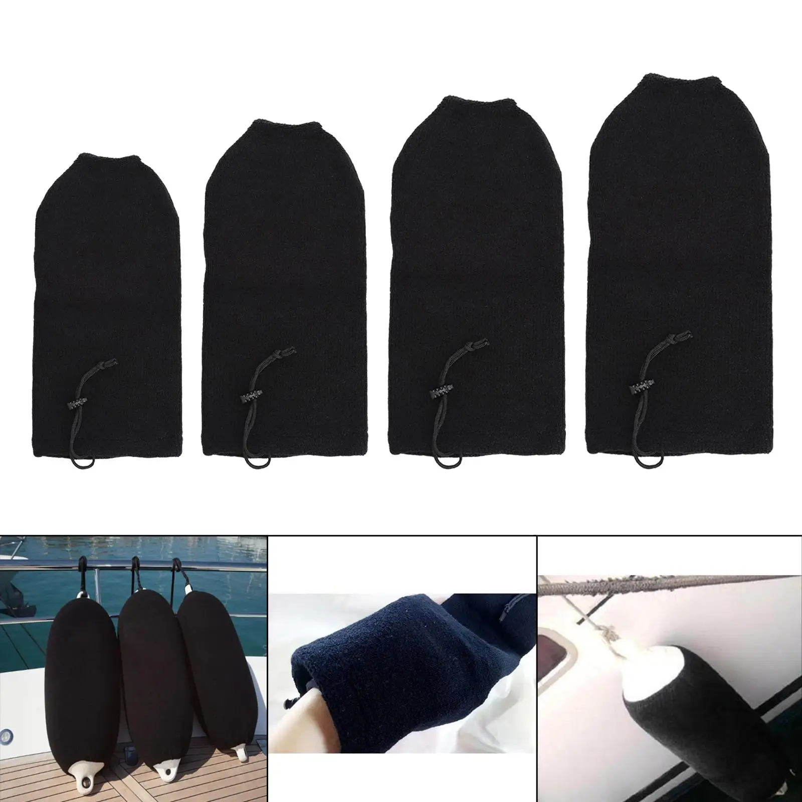 Pokrowiec na odbojnik łodzi, miękka ochrona, pasuje do odbojników morskich, ochrona przed solą i lodem.