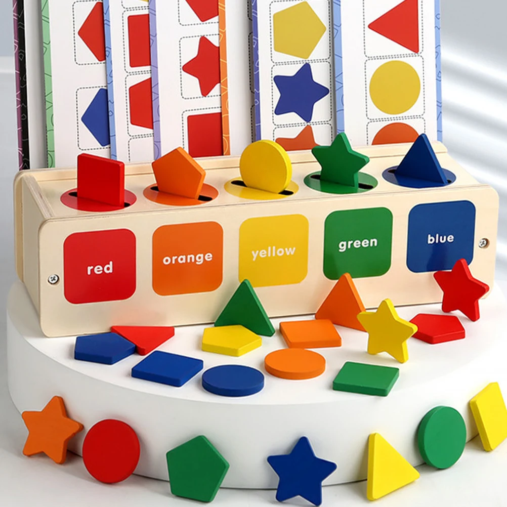 

1 set Shape Sorting Kids Toys Children Toy Educational Plaything Toddler Children Supply Learning