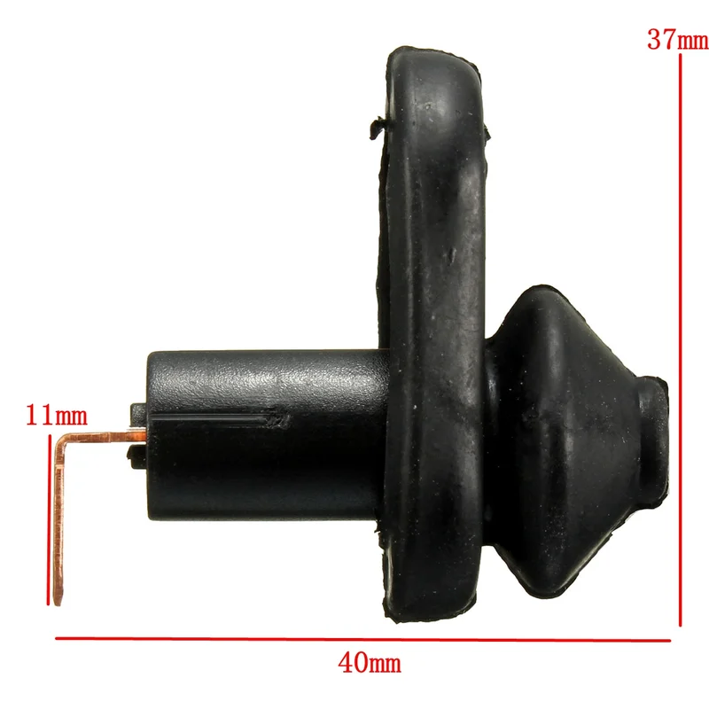2X Car Lamp Switch Universal Car Vehicle Interior Door Courtesy Light Lamp Switch Button Part Black Auto Push Button Waterproof