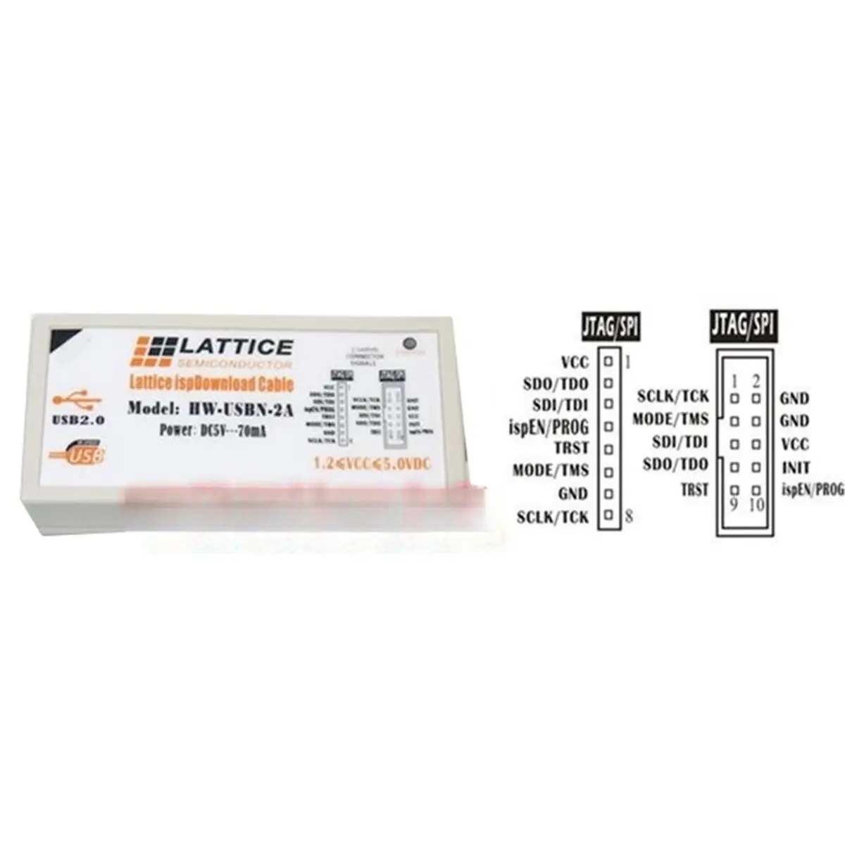 a16i]-lattice-usb-download-cable-usbn-2a-cpld-fpga-programming-simulation-programmer