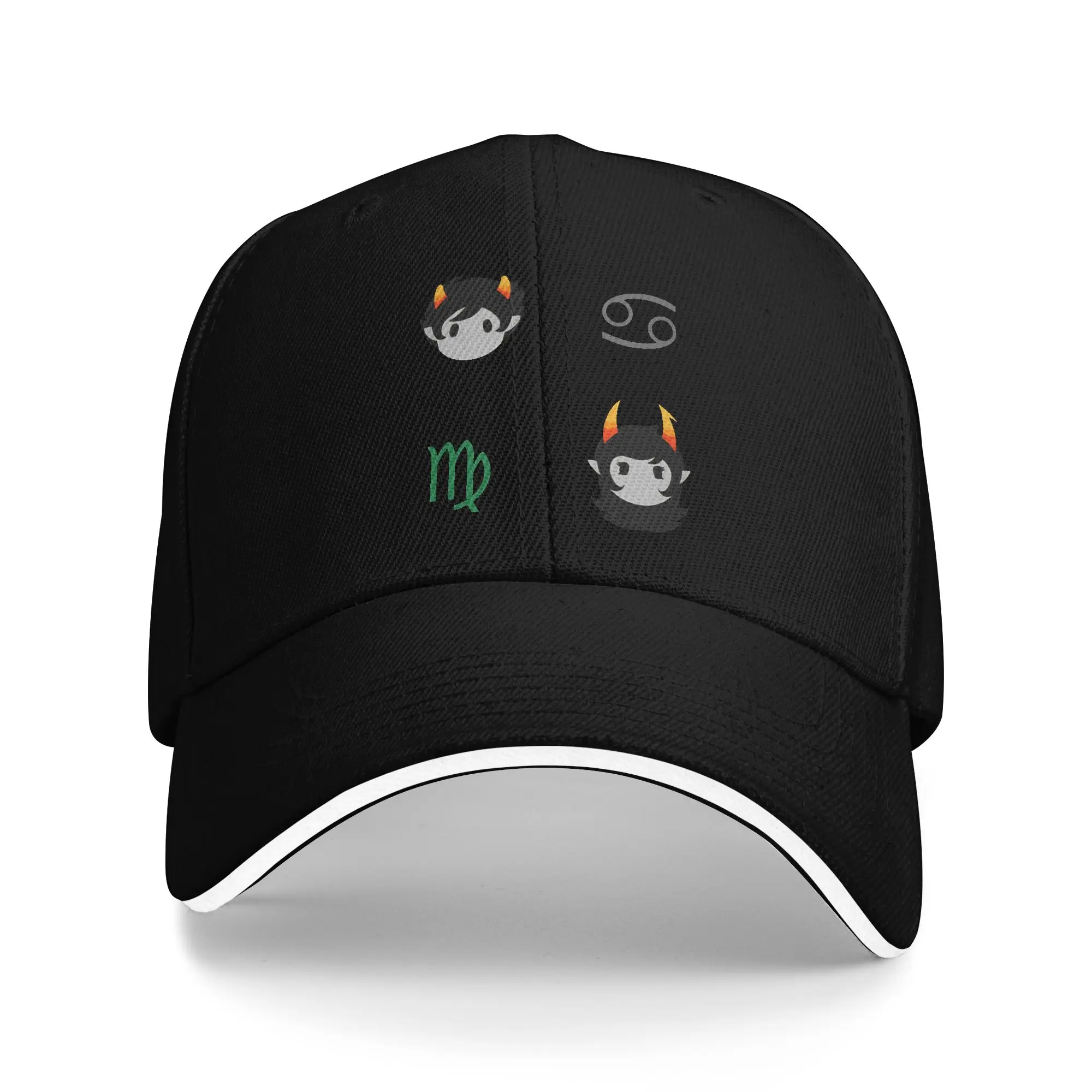 New Arrival Baseball Cap Chibi Kankri and Porrim Homestucks Wear For Men Women Trucker Hats Fashion  Headwear Adjustable Fit