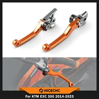 Palanca de Freno y Embrague para KTM 2014-2023 EXC 300 250 EXCF 350 SX 250 SXF 250 SXF 450 XCW 300 XC XCF, para Husqvarna TE 300 2014-2016
