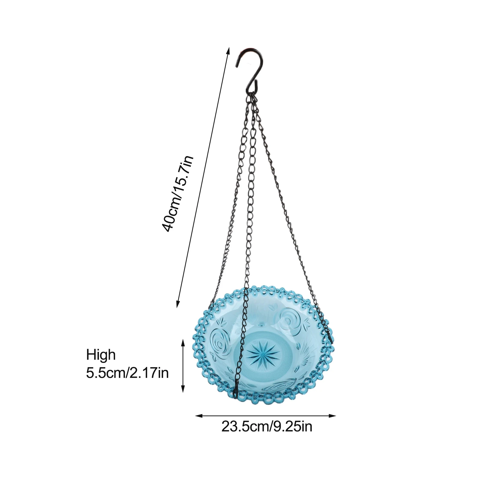 25*25*6cm Solar Bird Bath Solar Powered Fountain Nature Friendly Aesthetics Robust Weather Resistant Ample Space For Birds