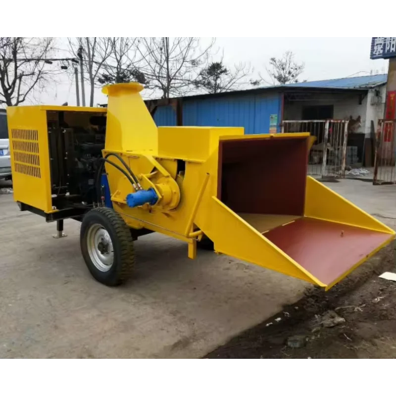 YG High Performance Wood Shredder Large Wood Chippers Crushing Machine Price Tractor Mounted Wood Chipper Tractor Sale for US