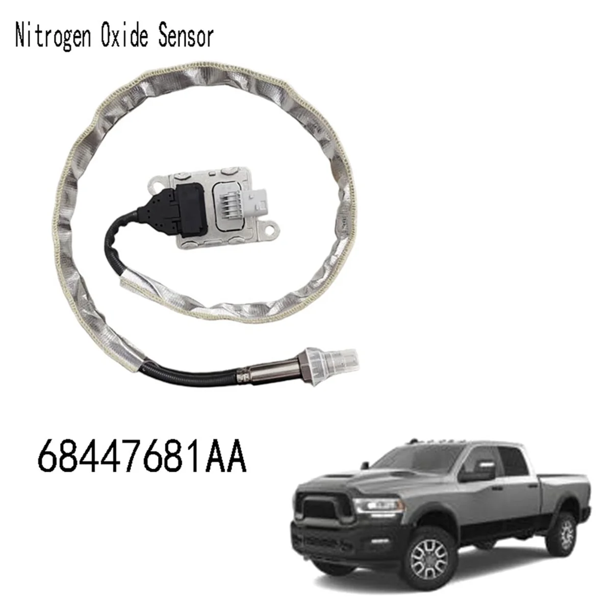 New Nitrogen Oxide Sensor for Dodge RAM 2500 3500 Mopar 2019-2022 68447681AA