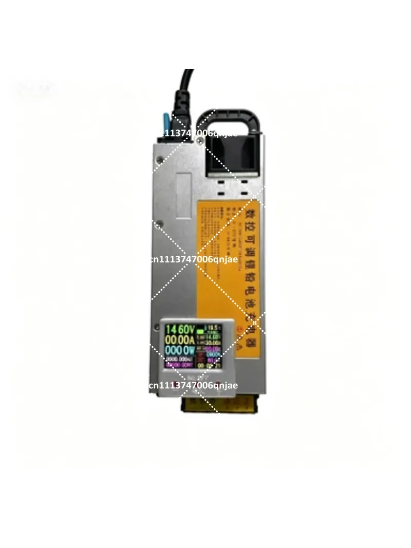 12.6V 60A-100A Adjustable Charger, 0-15V High Efficiency Digital Display for High Current Equipment
