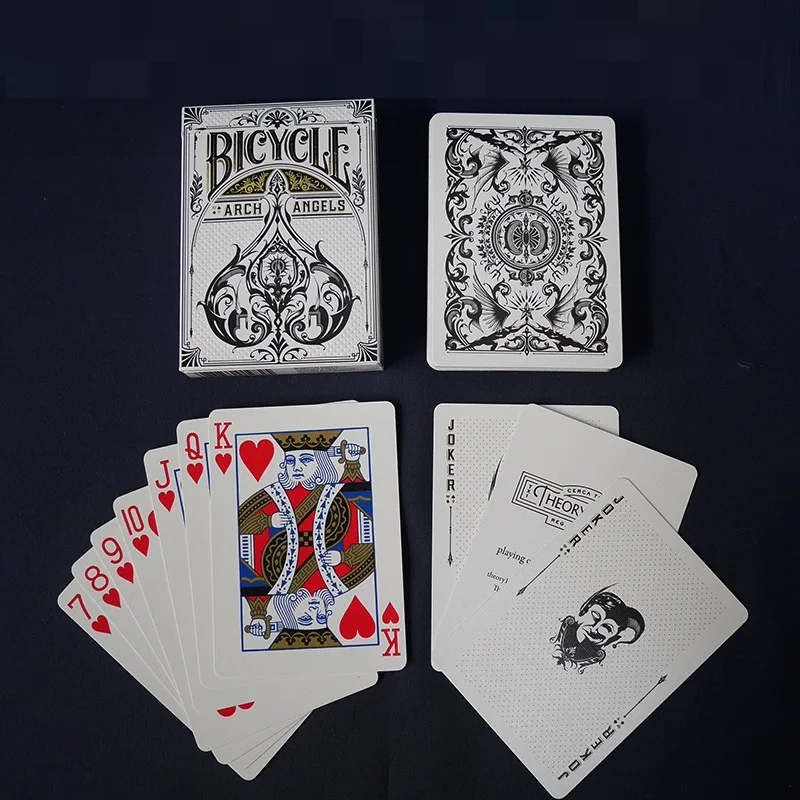 Bicycle Archangels Playing Cards Theory11 Deck USPCC Collectible Poker Magic Card Games Magic Tricks Props for Magician