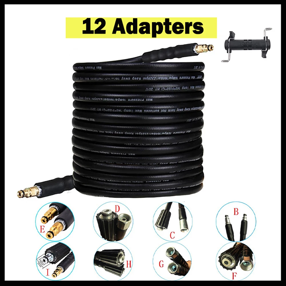 

Washer Hose High Pressure Washer Water Cleaning Hose Extension Hose Cord Pipe For Bort HAMMER Huter Kohler Daewoo Sterwins