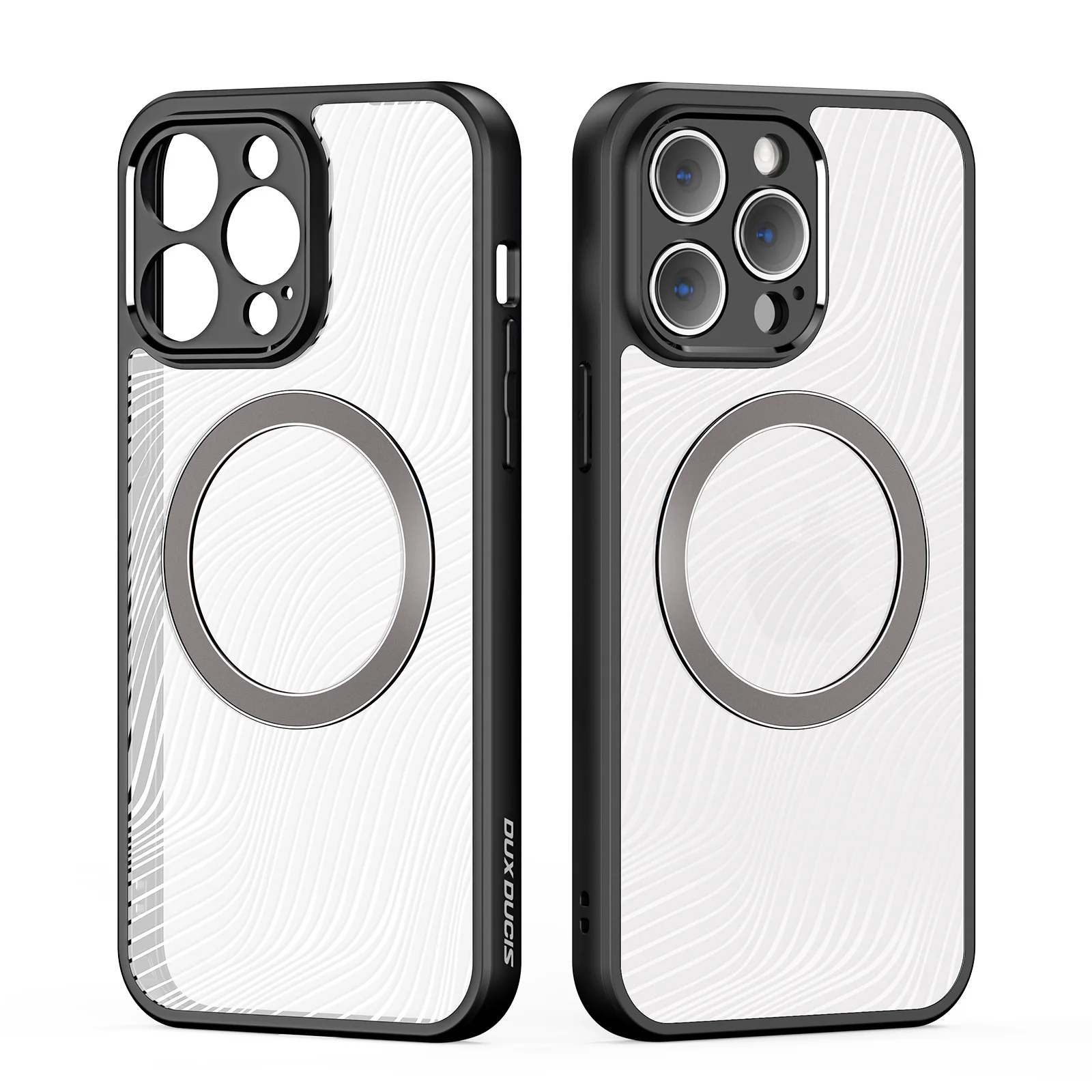 DUX DUCIS Case for iPhone 14 Pro Max iPhone 14 13 12 Back Cover with MagSafe with Flowing Lines