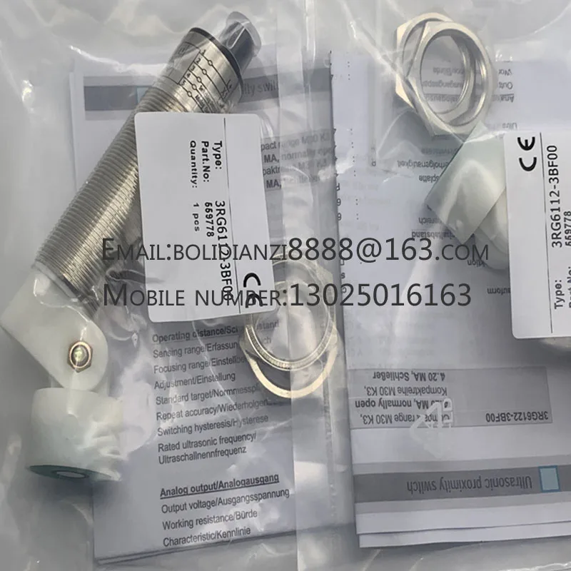 

New ultrasonic sensor 3RG6112-3BF00-PF 3RG6112-3BF00 One year warranty In stock