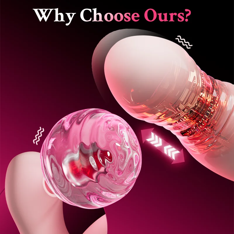 Thrusting Vibrator for Women APP Rotating Telescopic Dildo Remote Control G-Spot Massage Clitoris Stimulator Sex Toy for Women - view 3