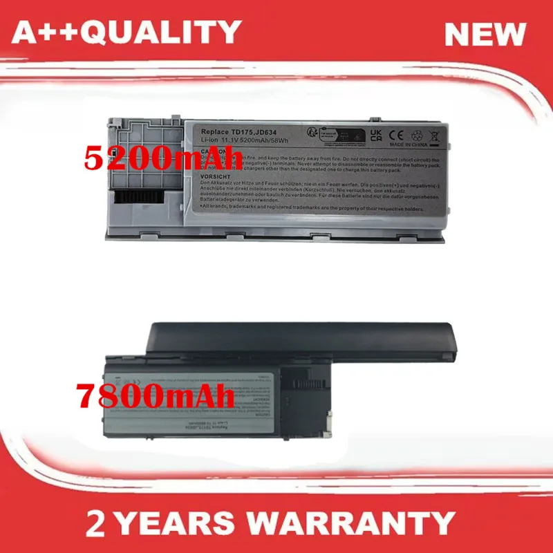Laptop Battery For DELL KD494 KD495 NT379 PC764 PC765 PD685 RD300 RD301 TC030 312-0383  TD116 TD117 TD175 TG226 UD088 310-9080