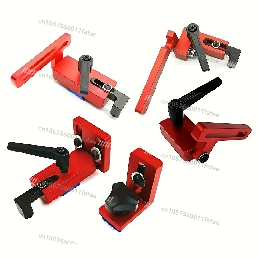 

Woodworking T-Track Limiter Aluminum Alloy Mash Track Stopper Saw Sliding Bracket Slide, Limiter