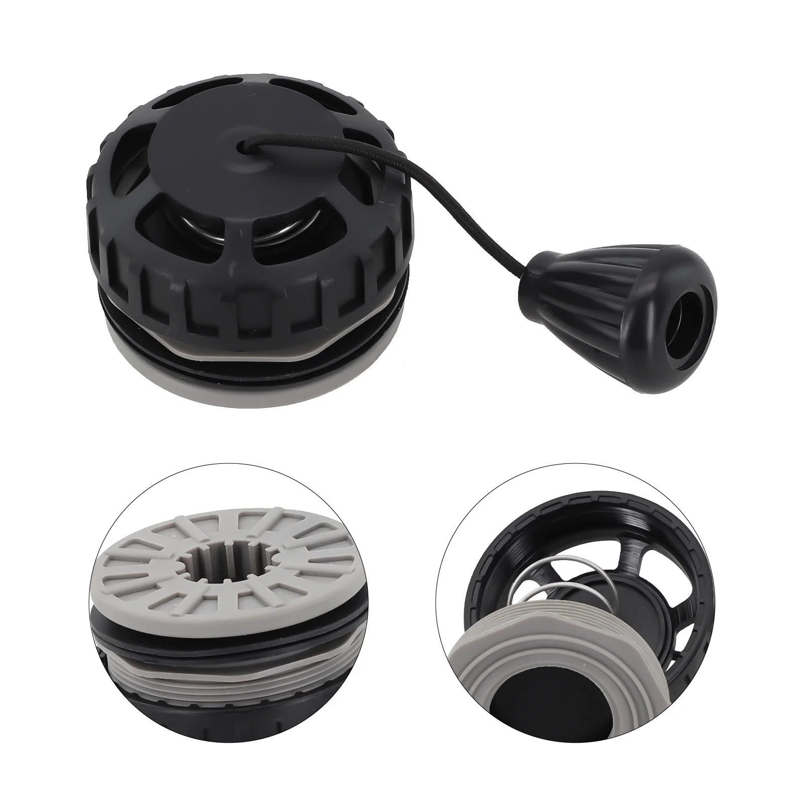 Practical Quality Over Pressure Valve Diving Dump Lightweight Assembly Relief Standard W/string Lanyard  Practical
