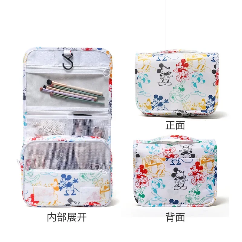 

Disney New Mickey Mouse Fashion Cosmetic Bag Multi-function Women Bag Purse Bag For Girls Gifts Dropshipping