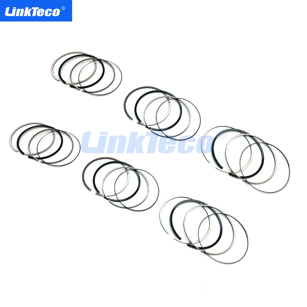 6PCS Auto Engine parts Piston Rings Set kit fit 05-20 3.0 L T N57D30 Diesel For ALPINA D3 D4 D5 XD3 BMW X3 X4 X5 X6 3.0L 3.0T