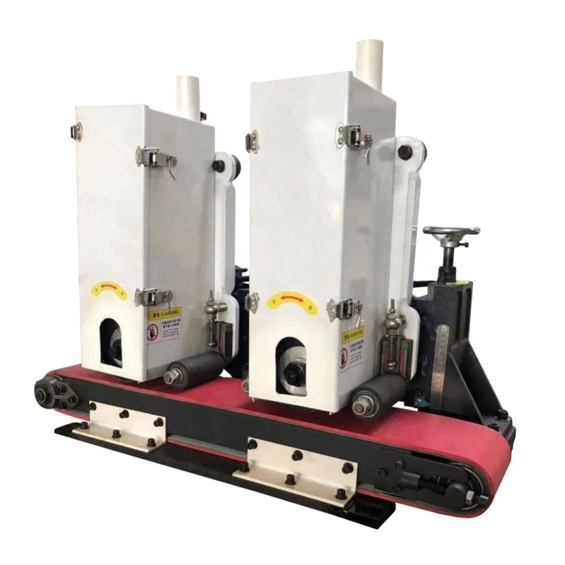 Small Automatic Flat Polishing Machine - Stainless Steel Wire Drawing  Metal Rust Removal