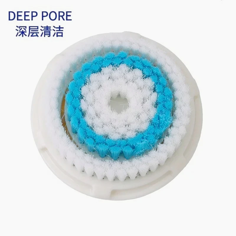 Escova Facial de Silicone 3D Dupla para Limpeza e Massagem Manual, Ferramenta para Cuidados com a Pele e Remoção de Cravos