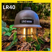 NITECORE LR40 Camping Lantern Flashlight USB-C Rechargeable 100Lumens Runtime 65 Hours 3 Light Sources