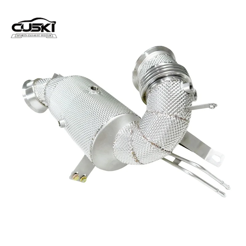 

High quality stainless steel automotive parts for 2024 Mercedes Benz AMG E53 GLE53 CLE53 3.0T exhaust manifold drain pipe