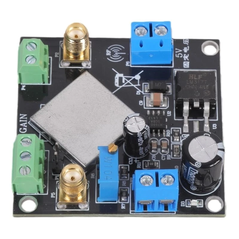 AD623 Microvolt Level Amplifiers Circuit Board Featuring Stable Output Without Offsets Adjustment Required