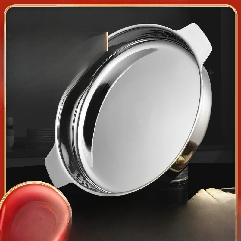 

45CM 304 stainless steel commercial large frying pan, stall large pan, large size hotel kitchen