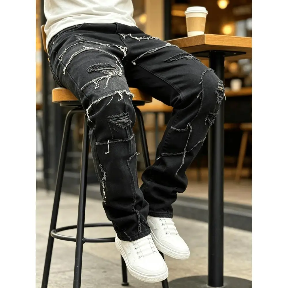 Trendy denim trousers for all, trendy street style, Halloween limited edition, Black Friday limited edition